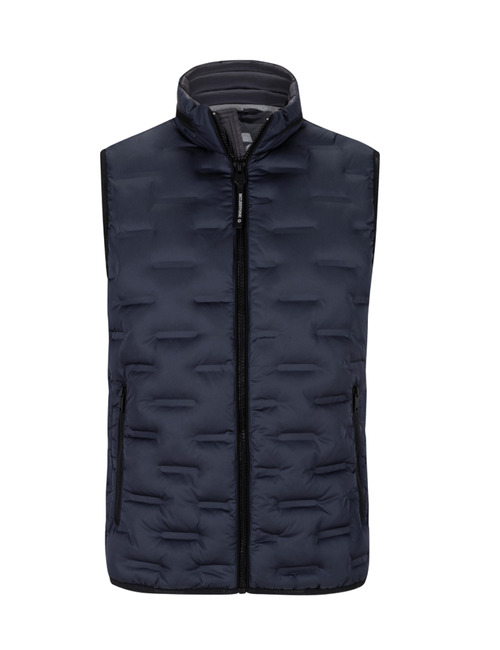 MSMalcom bodywarmer in nachtblauw