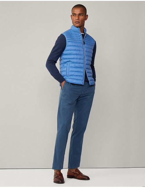 Ultra lichtgewicht bodywarmer – Sea Blue