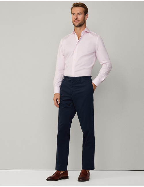 Tailored fit formeel Bengal-streep overhemd – roze  