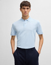 Pallas Regular-fit polo van katoen met logostiksel  