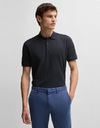 Pallas Regular-fit polo van katoen met logostiksel  