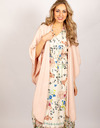 Gigue poncho roze