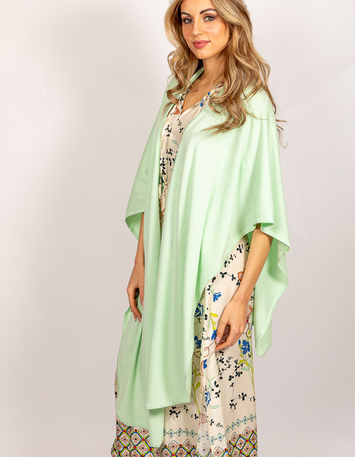 Gigue poncho groen