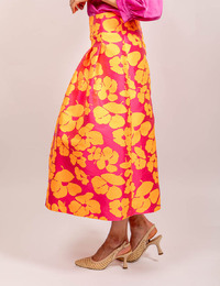 Senso midi rok fuschia