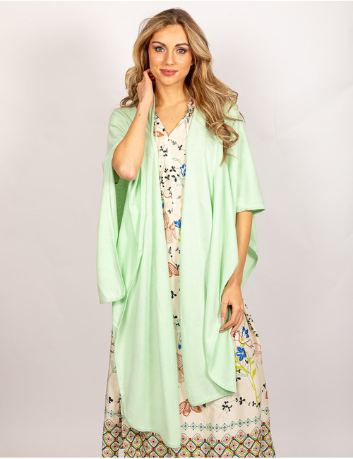 Gigue poncho groen