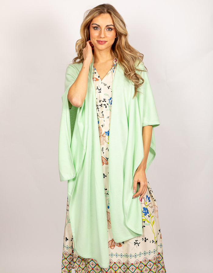 Gigue poncho groen