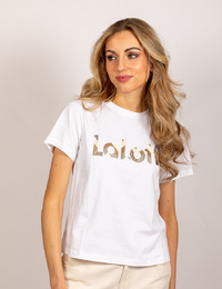 Lalotti t-shirt korte mouw wit