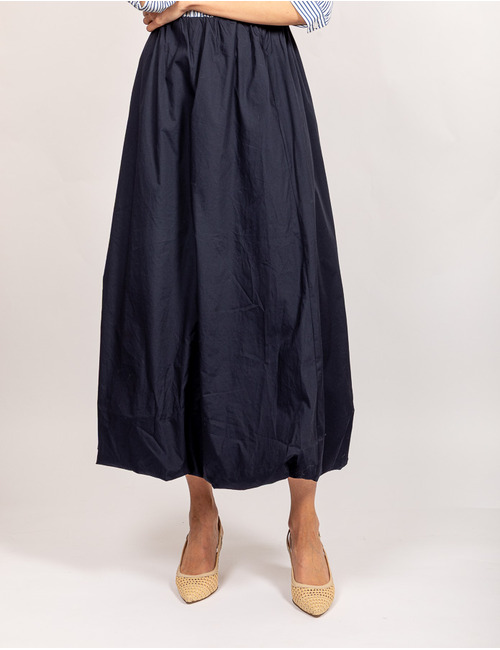 Neo Noir lange rok navy