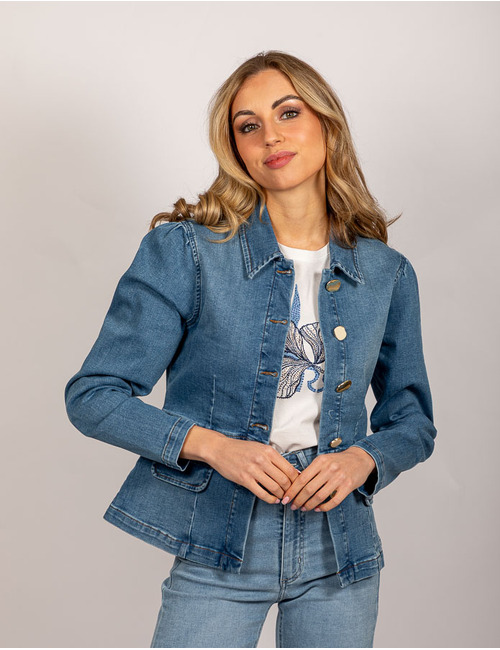Kocca jeansjas midden washing