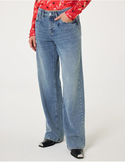 Fabienne Chapot regular fit jeans midden washing