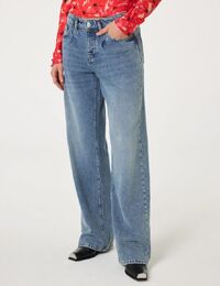 Fabienne Chapot regular fit jeans midden washing