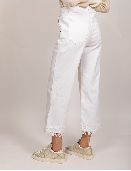 Marccain regular fit jeans wit