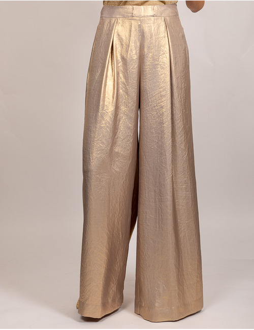 Access geklede broek goud