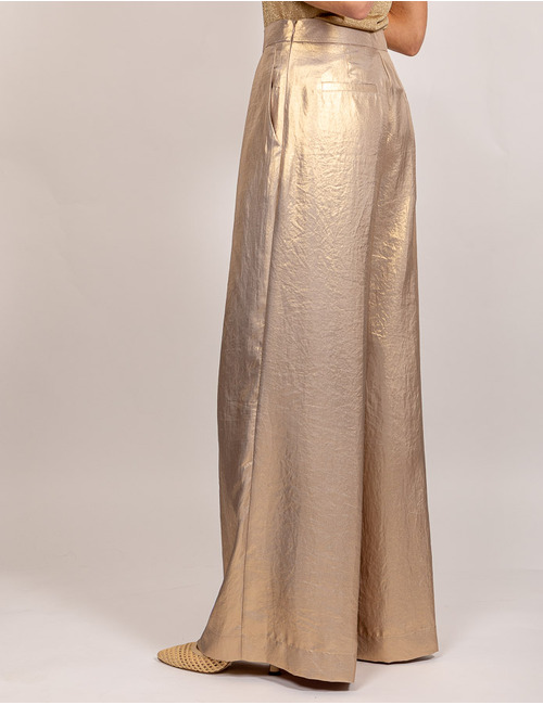 Access geklede broek goud