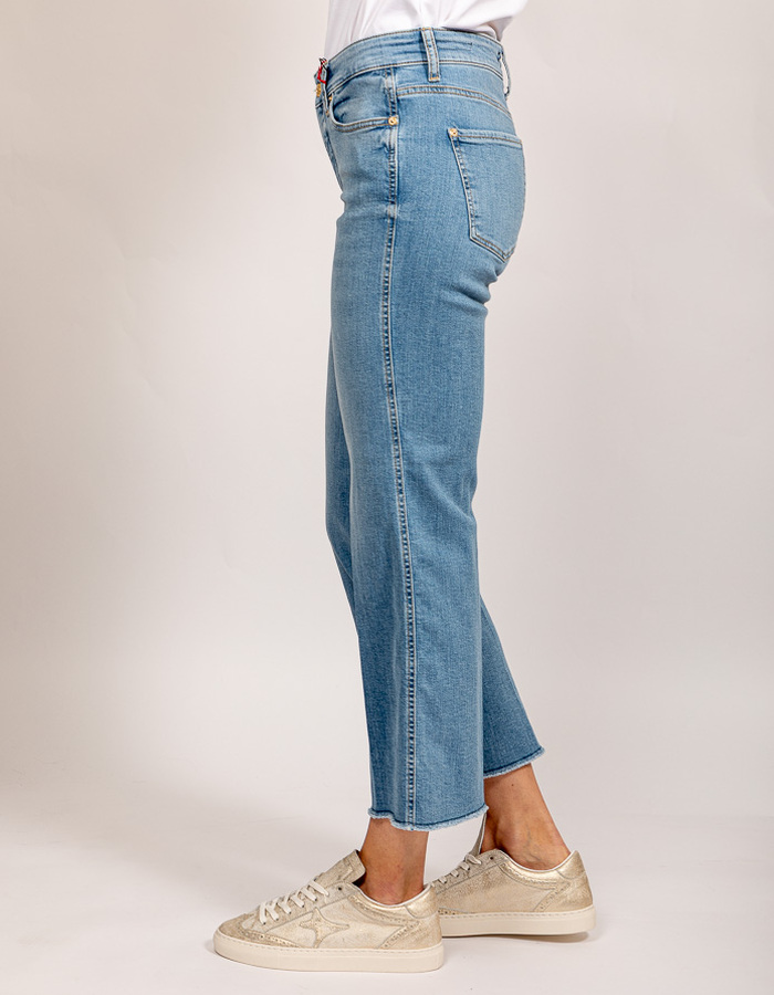 Cambio regular fit jeans midden washing