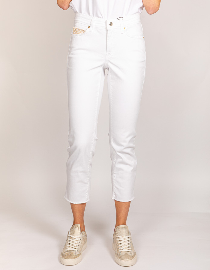 Cambio regular fit jeans wit