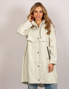 Barbour regenjassen ecru