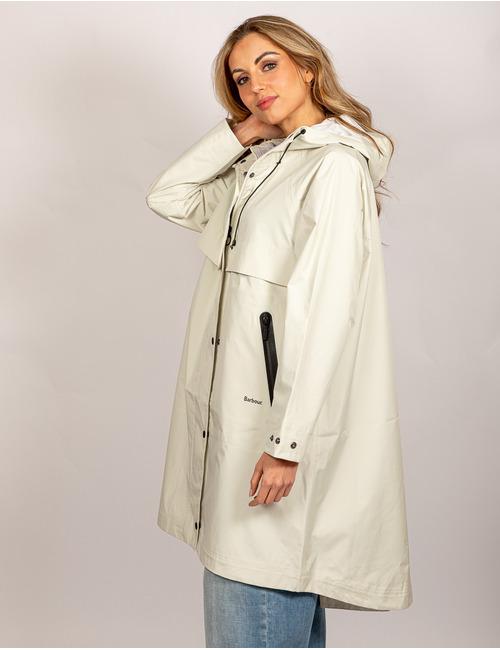 Barbour regenjassen ecru