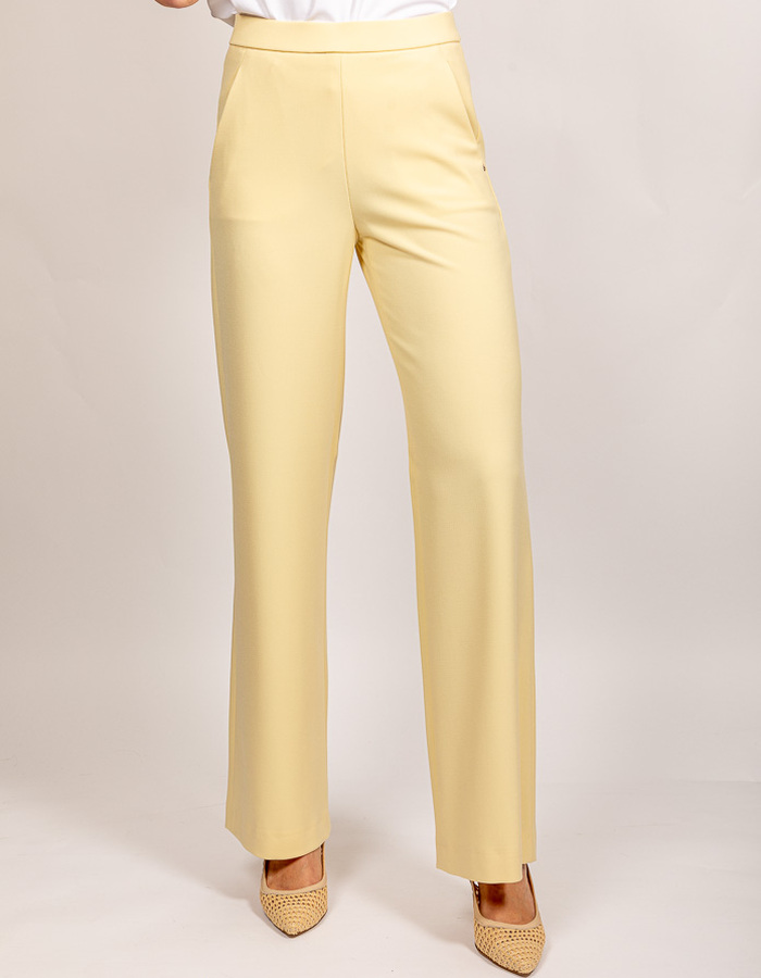 Raffaello Rossi broek met elatische band geel
