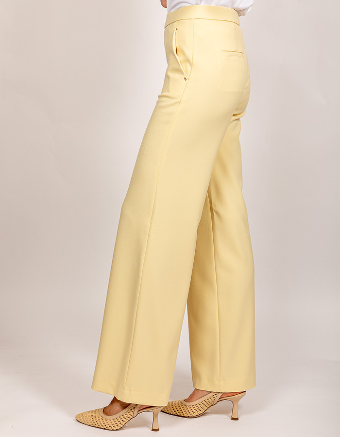 Raffaello Rossi broek met elatische band geel