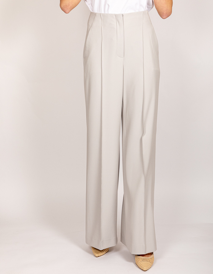 Raffaello Rossi broek met elatische band grijs