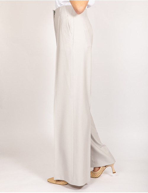 Raffaello Rossi broek met elatische band grijs