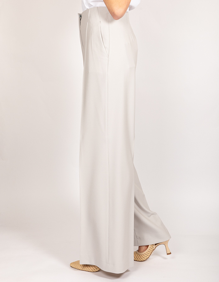 Raffaello Rossi broek met elatische band grijs