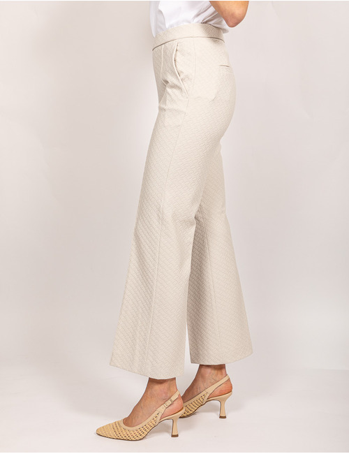 Raffaello Rossi broek met elatische band beige