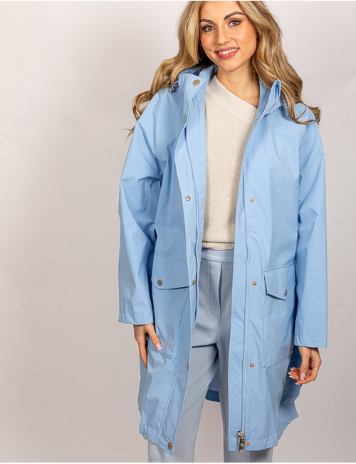 Beaumont regenjassen blauw