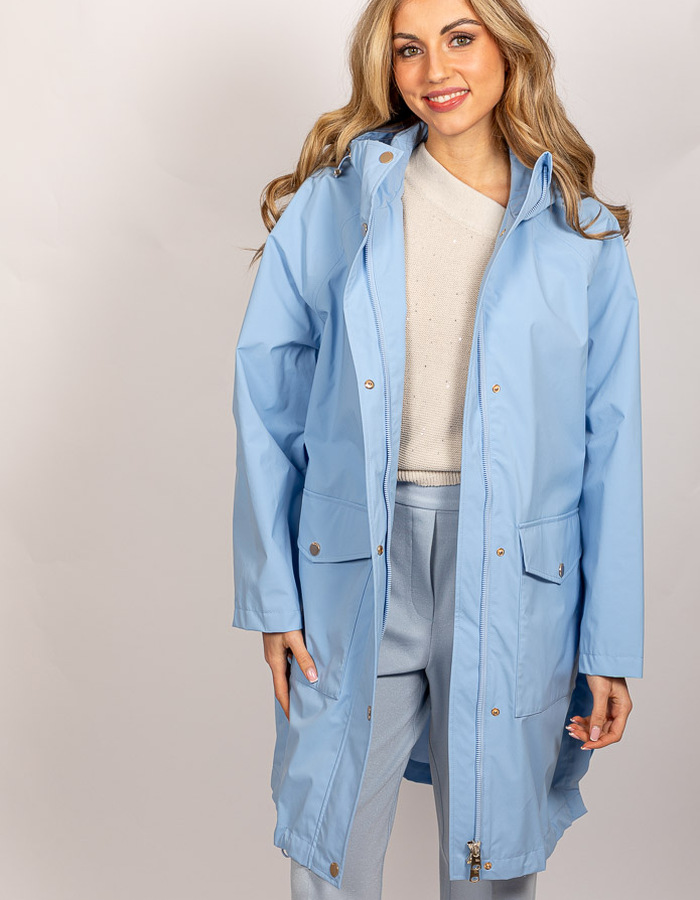 Beaumont regenjassen blauw