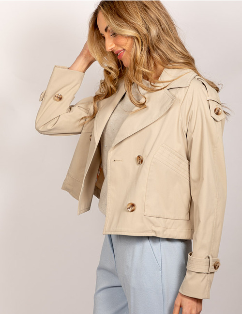 Beaumont trenchcoat beige