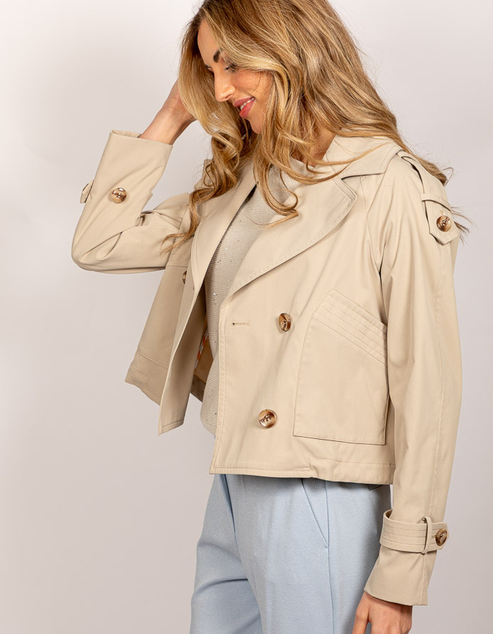 Beaumont trenchcoat beige