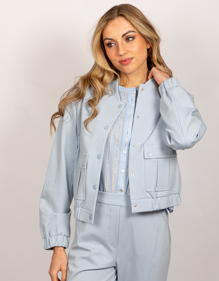 Beaumont bomberjas blauw