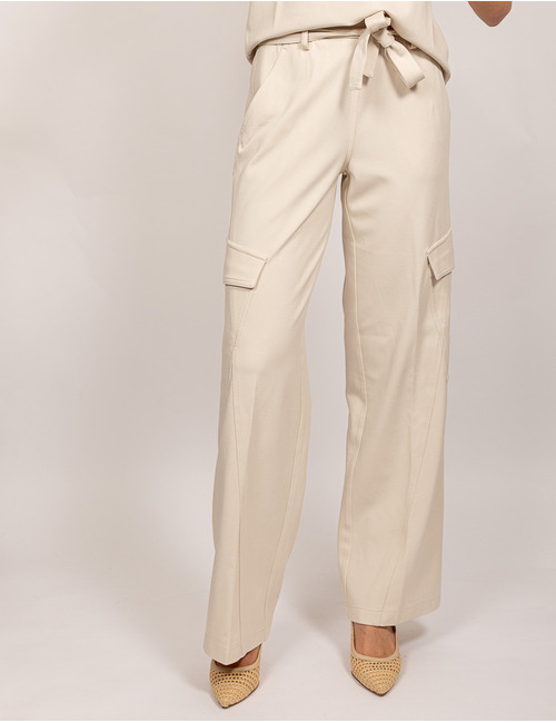 Beaumont broek sportief beige