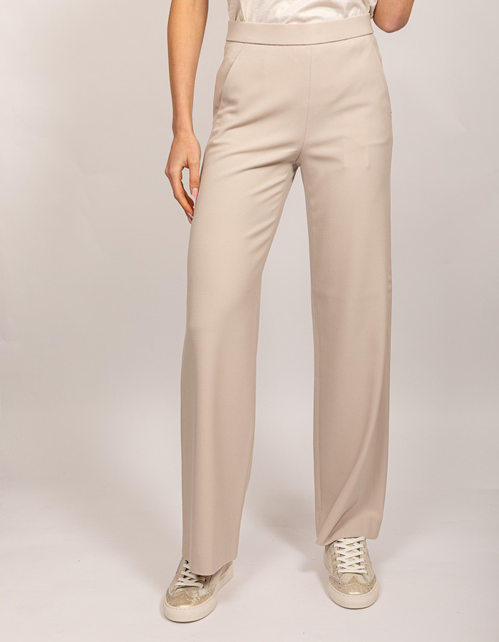 Raffaello Rossi broek met elatische band beige