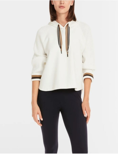 Marccain lange mouw sweater ecru