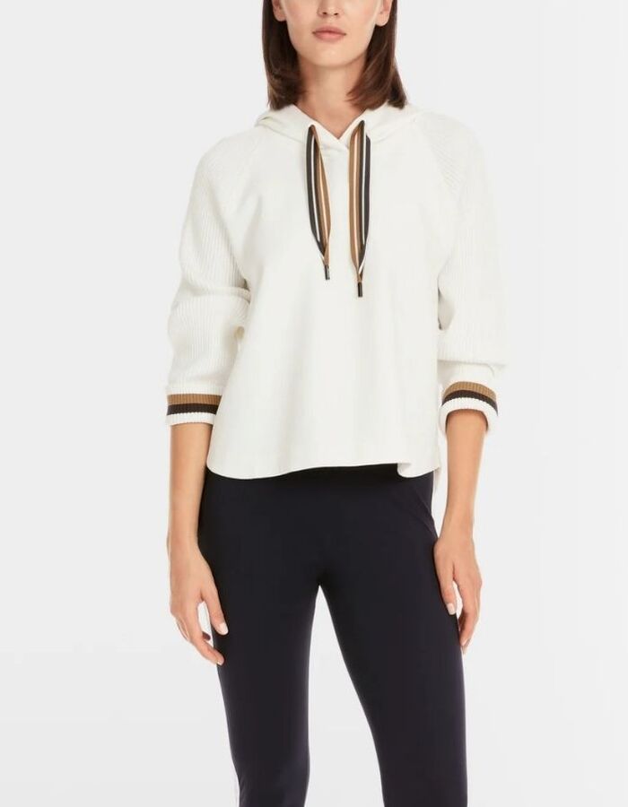Marccain lange mouw sweater ecru