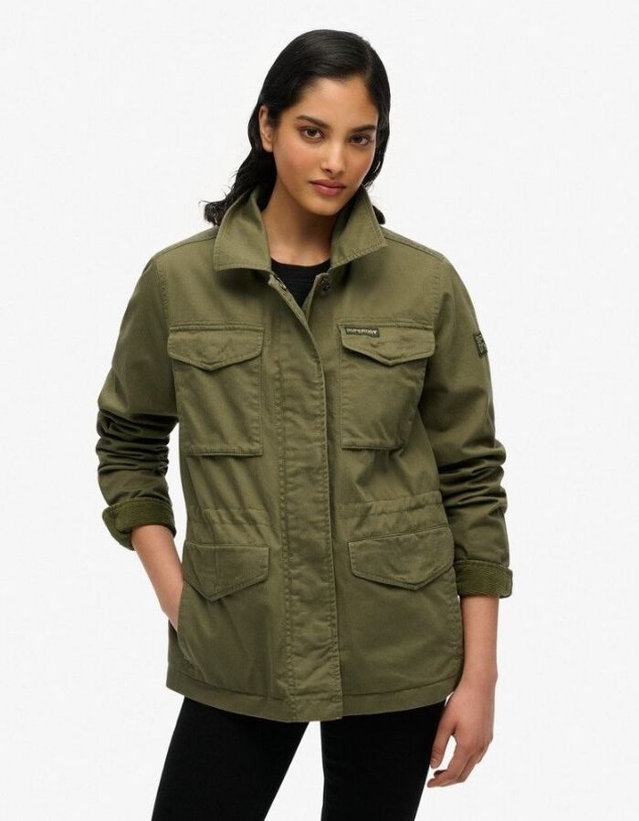 Superdry jas kaki