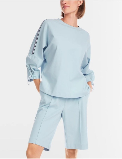 Marccain lange mouw sweater blauw