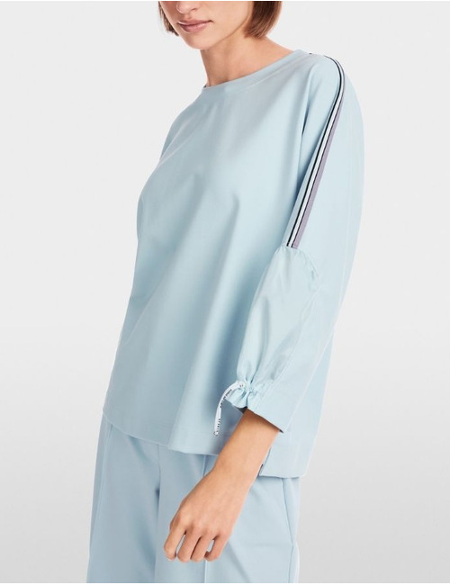 Marccain lange mouw sweater blauw