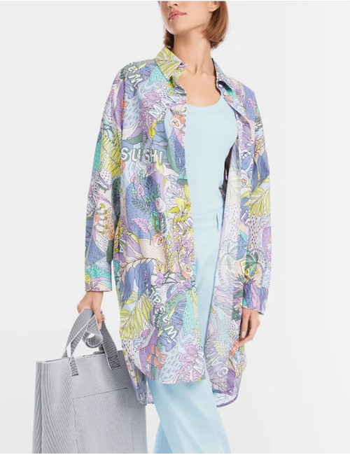 Marccain kort kleed multicolor