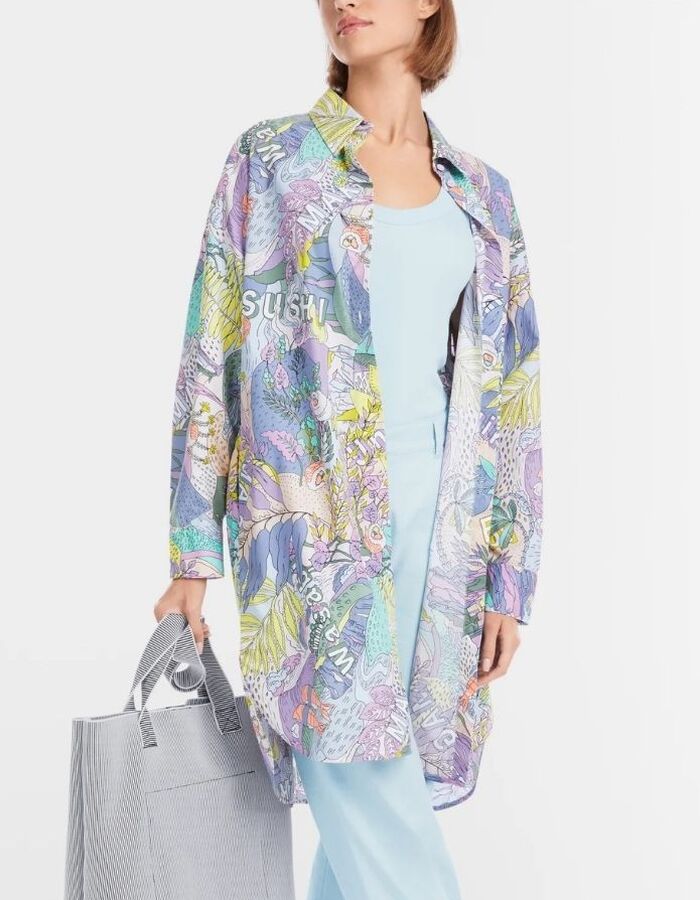 Marccain kort kleed multicolor