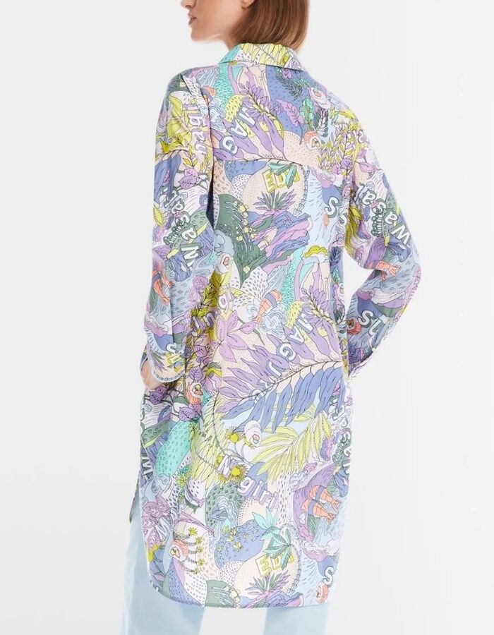 Marccain kort kleed multicolor