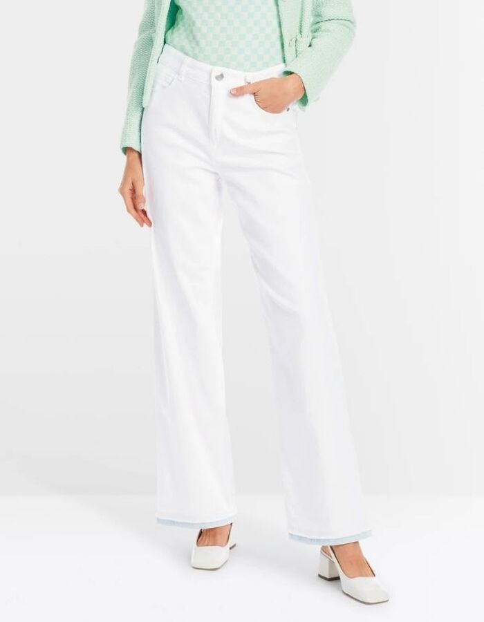 Marccain regular fit jeans wit