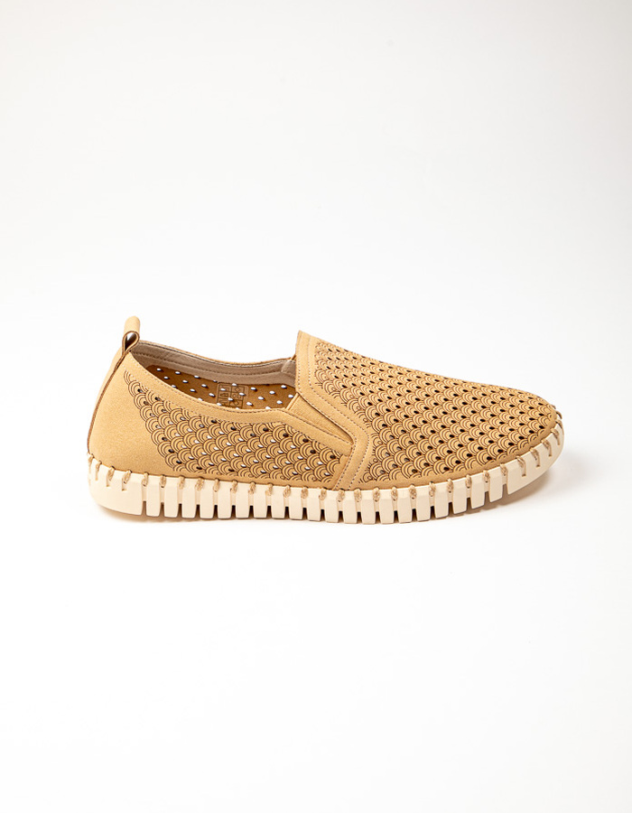 Ilse Jacobsen Schoenen bootschoen beige