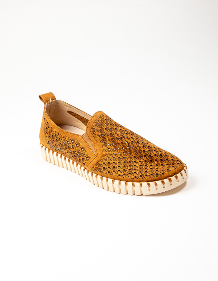Ilse Jacobsen Schoenen bootschoen camel