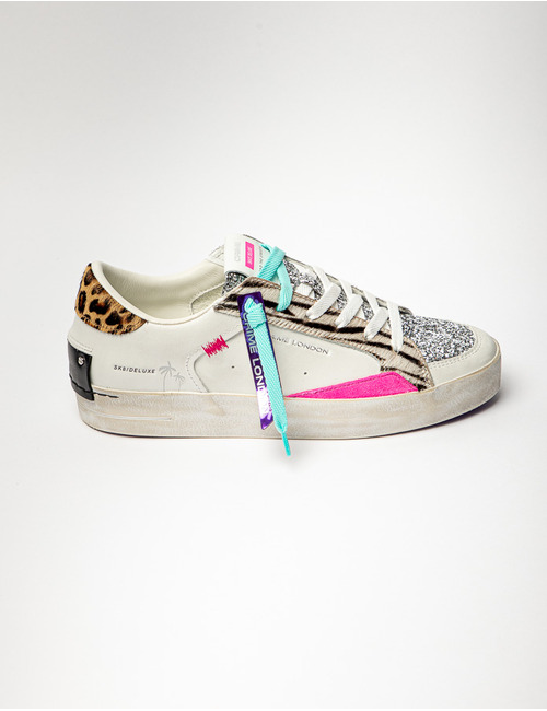 Crime Londen sneaker leopard