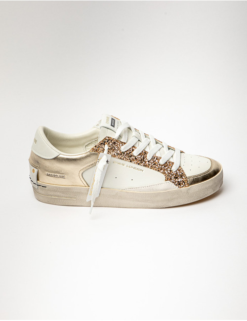 Crime Londen sneaker wit