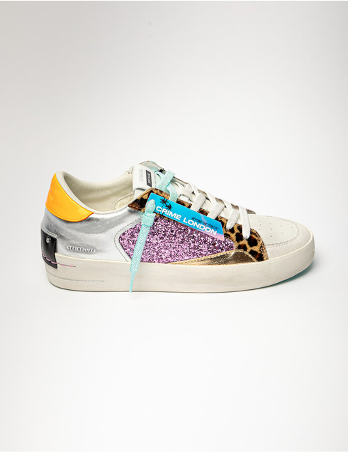 Crime Londen sneaker leopard