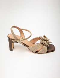 Evaluna sandaal beige